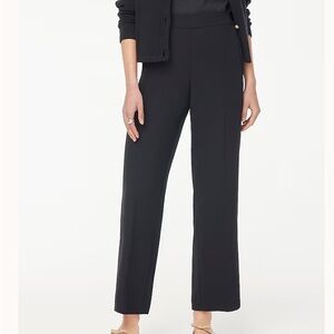 J. Crew Black Straight Leg Pants Versatile Office Wear